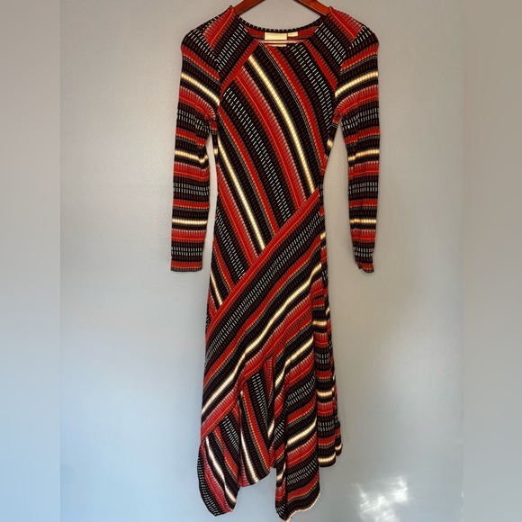 Maeve by Anthropologie Parkside Asymmetrical Midi Knit Dress | Size XS - Picture 5 of 9